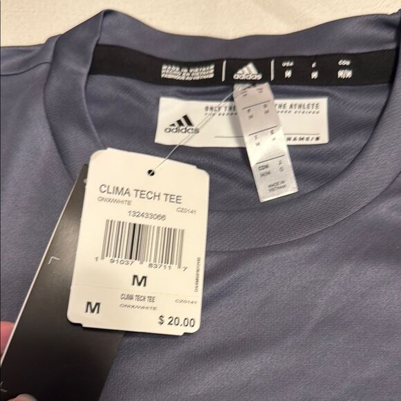 Adidas Blue Short Sleeve Tee - Picture 2 of 5